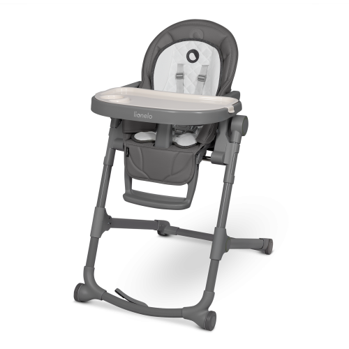 Detská stolička na kŕmenie CORA+ grey stone – 3v1